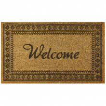 FINESSE 465 315 FLOWER BORDER WELCOME 45X75